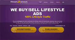Desktop Screenshot of lifestyleadnetwork.com